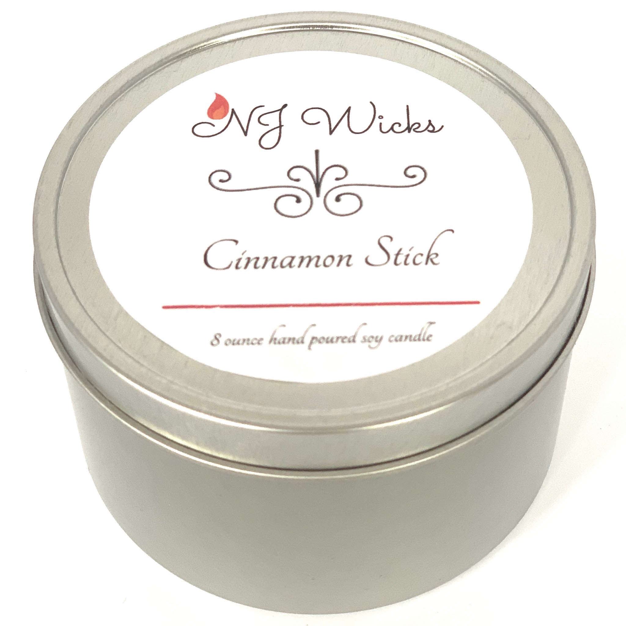 Cinnamon Stick Handmade Scented Soy Candle Tin