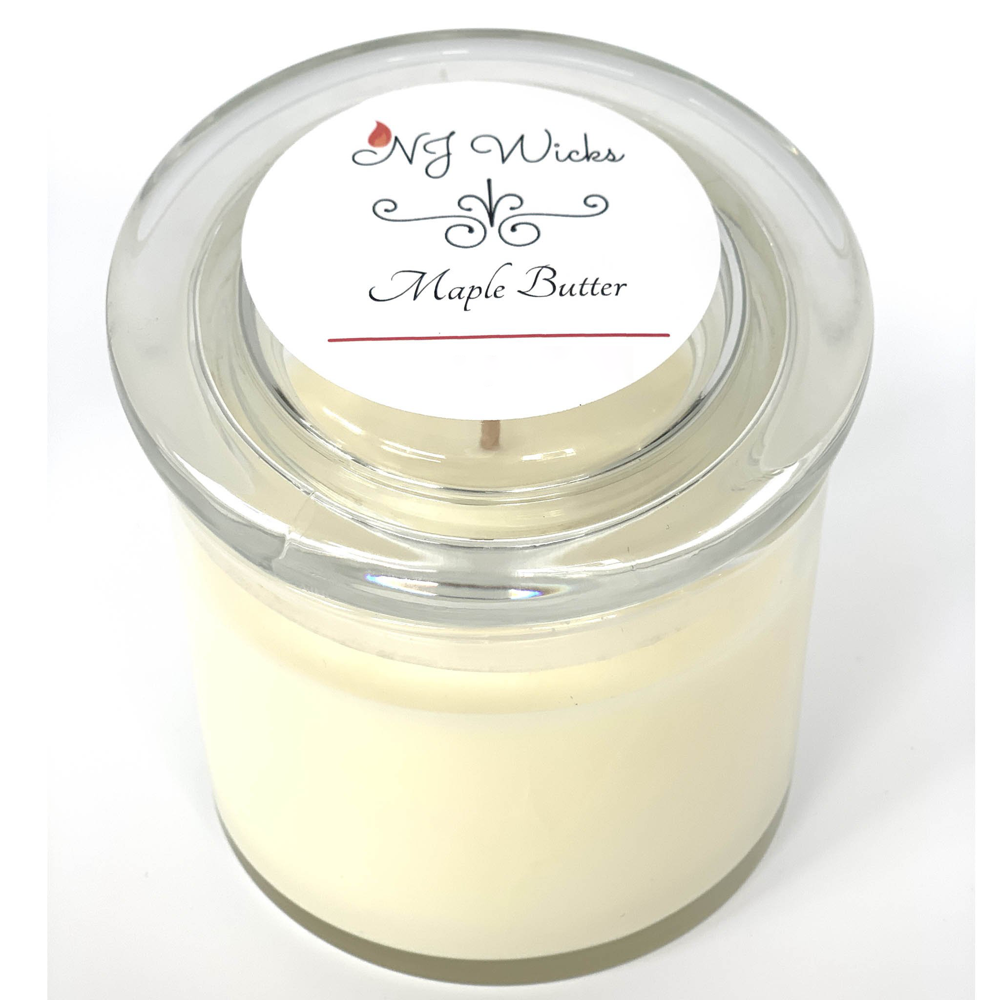 Maple Butter Handmade Scented Soy Candle Jar