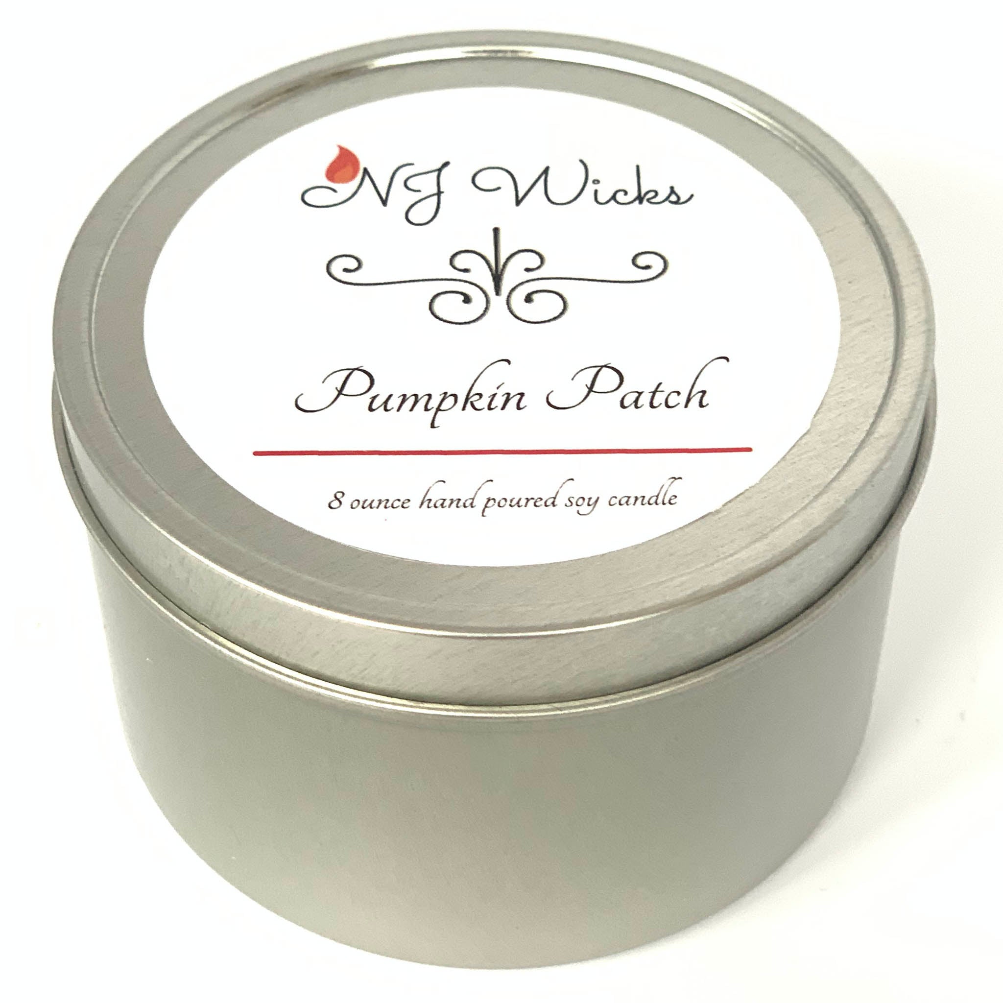 Pumpkin Patch Handmade Scented Soy Candle Tin