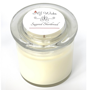 Sugared Shortbread Handmade Scented Soy Candle Jar