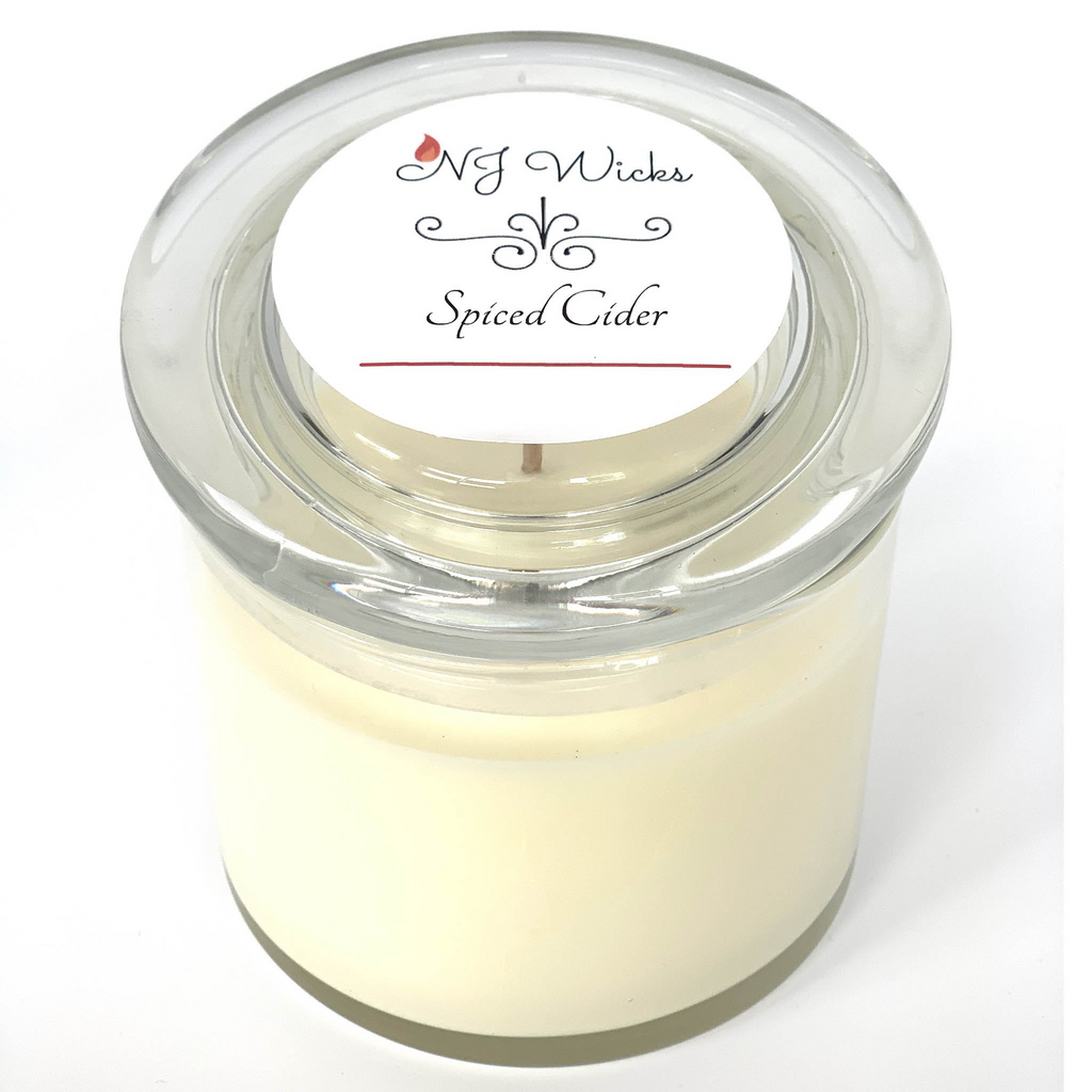 Spiced Cider Handmade Scented Soy Candle Jar